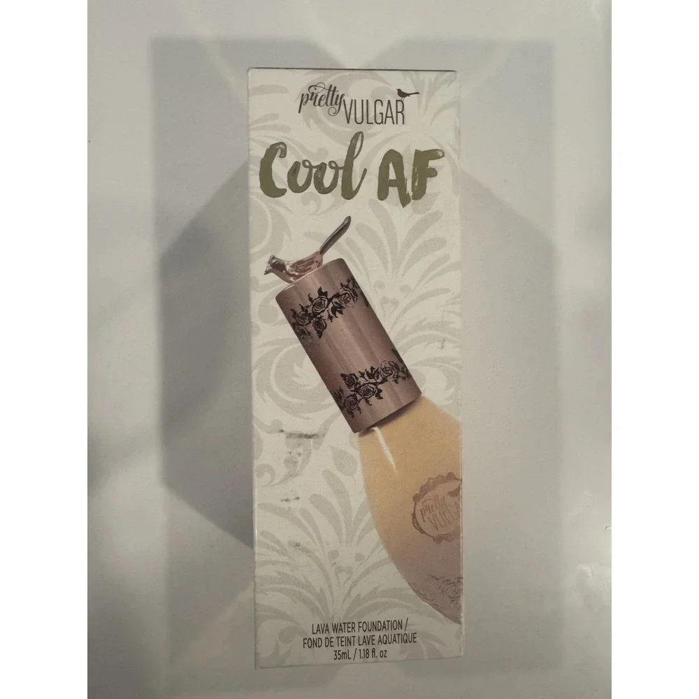 Pretty Vulgar Cool AF foundation 1.18 fl oz 86 birthday suit  01B4 NIB